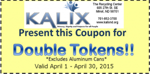 Earth Day April 2015 Coupon