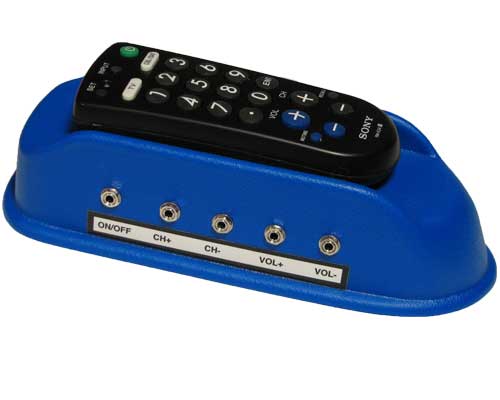 Switch controlled TV remote
