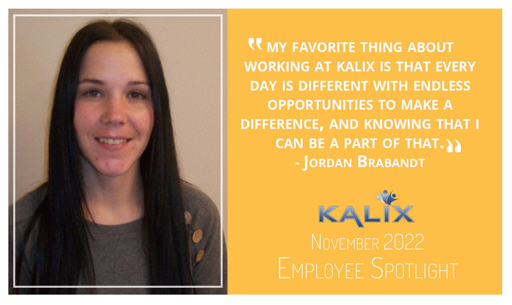 Kalix » Employee Spotlight November 2022