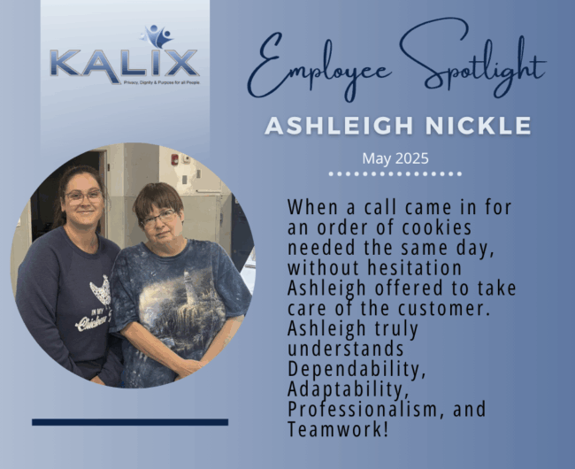 Ashleigh Nickle May Employee Spotlight