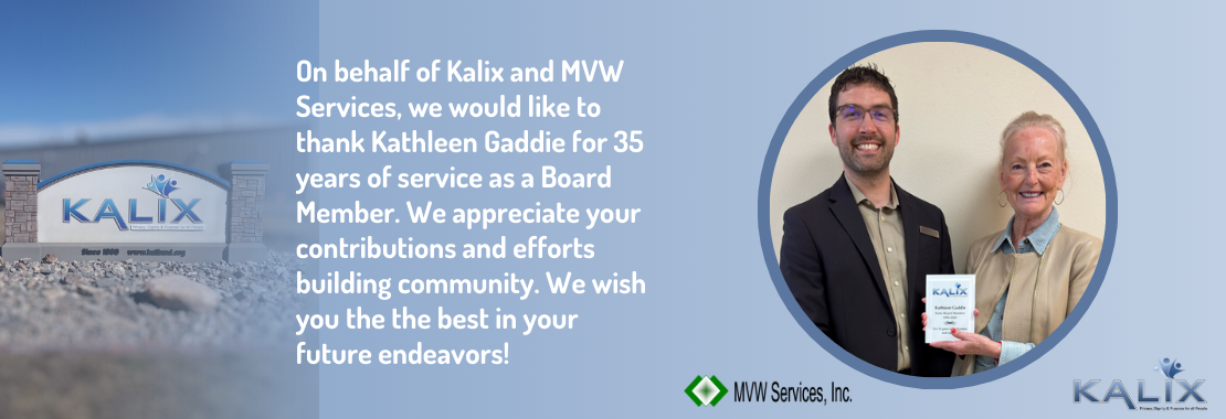 Thank you for your contributions Kathleen Gaddie.